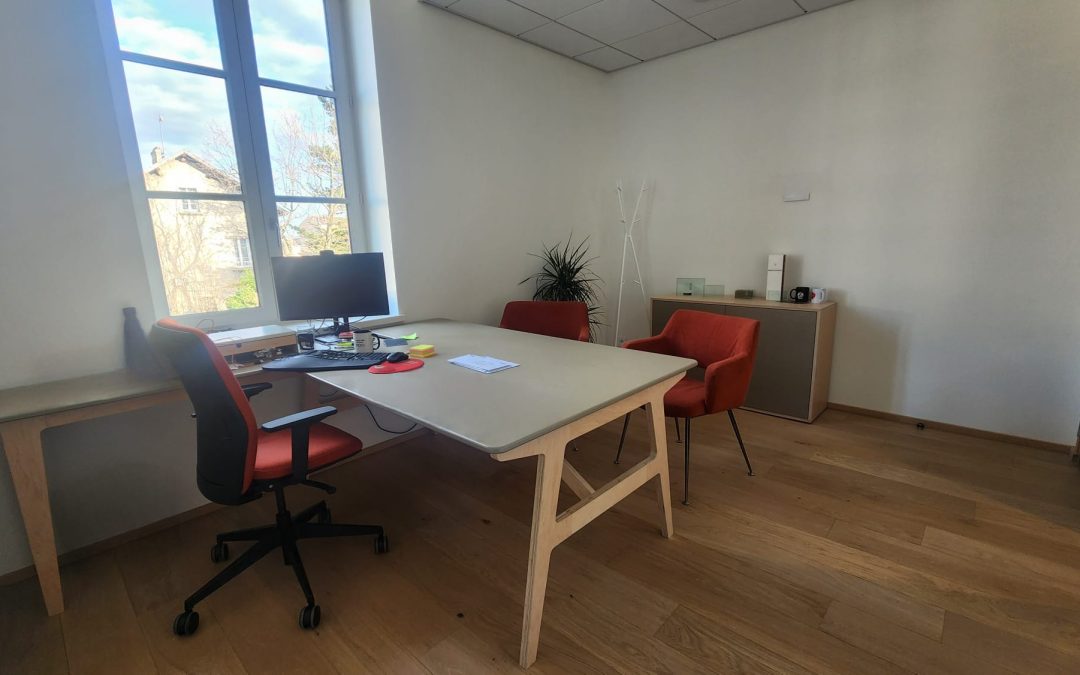 Location de bureau meublé à Sainte-Foy-lès-Lyon : NOO près de chez vous et à 100m du métro