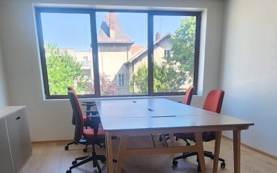 Location de bureau meublé à Irigny : NOO, votre bureau à 100m de la gare
